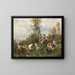 Primavera - Filippo Palizzi — cuadro enmarcado en la pared
