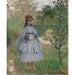 Reproducción del cuadro Hija con un perro - Claude Monet
