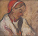 Girl in Red Bonnet - Zolo Palugyay — artwork view