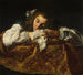 Niña dormida - Domenico Fetti — vista de la obra