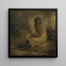 Indian Girl Painting - George Morland — framed artwork on a wall