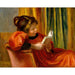 Reproduction of the painting Girl Reading - Pierre-Auguste Renoir