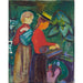 Reproducción del cuadro Filles arrosant des fleurs (The Linde Frieze) - Edvard Munch