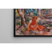 Reproducción del cuadro la niña al pie de un árbol - Pierre-Auguste Renoir