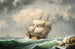 Brick en alta mar frente a la costa de Maine - Fitz Henry Lane — vista de la obra