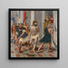 Flagellation del Cristo - Pere Seraf — cuadro enmarcado en la pared