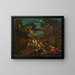 Bacchanale - Flemish School — framed artwork on a wall