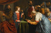 The Christ among the Pharisees - Flemish School — artwork view