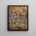 The Last Judgment - Flemish School — framed artwork on a wall