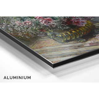 Fleurs dans un Pot Roses et Brouillard - Claude Monet | Reproduction Tableau Décoration murale affiche copie