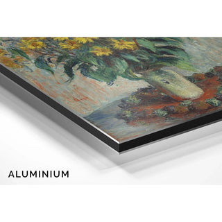 Fleurs de topinambour - Claude Monet | Reproduction Tableau Décoration murale affiche copie