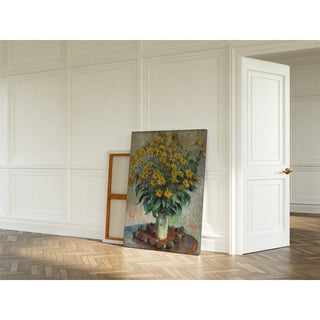 Fleurs de topinambour - Claude Monet | Reproduction Tableau Décoration murale affiche copie