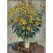 Reproducción del cuadro Flores de topinambor - Claude Monet