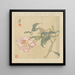 Flores y pájaros Pl 3 - Ren Yi — cuadro enmarcado en la pared