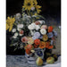 Reproduction of the painting Flower arrangement in a terracotta pot - Pierre-Auguste Renoir