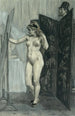 The Screen - Félicien Rops — artwork view