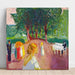 Reproducción del cuadro Coqueteo en el parque - Edvard Munch