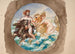 Pareja sobre caballitos de mar - Félix Bracquemond — vista de la obra