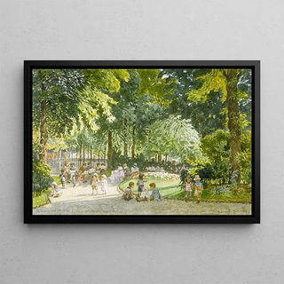 Flix Brard - Square de la mairie du XIVme arrondissement le communiqu de 15 heures.webp