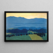 Landscape in the Jura Mountains near Romanel - Félix Vallotton — framed artwork on a wall