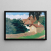 Recuerdo de Romanel - Félix Vallotton — cuadro enmarcado en la pared