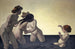 Three women and a little girl playing in the water - Félix Vallotton — artwork view