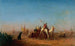 Caravan en route vers La Mecque - Félix Ziem — artwork view