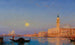 Góndola frente al Gran Canal, Venecia - Félix Ziem — vista de la obra