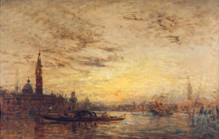 Flix Ziem - Venise La Giudecca Au Crpuscule.webp