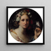 Flora - Roman School — framed artwork on a wall