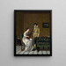 Musician - Florent Willems — framed artwork on a wall