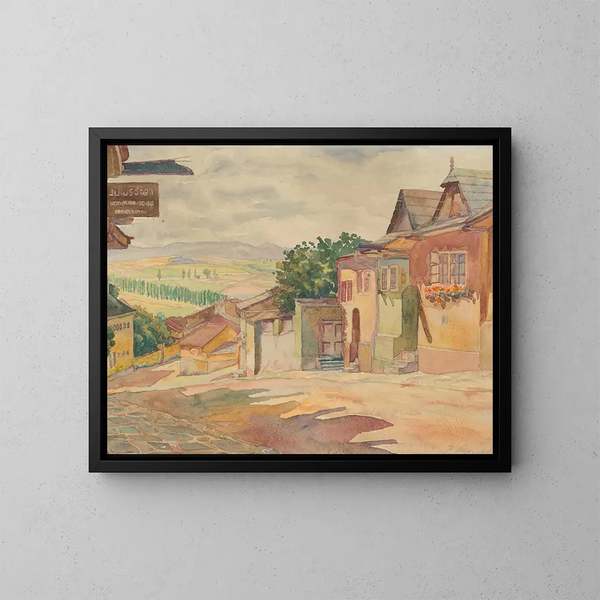 Ulika at Levoi - Florin Milan — framed artwork on a wall