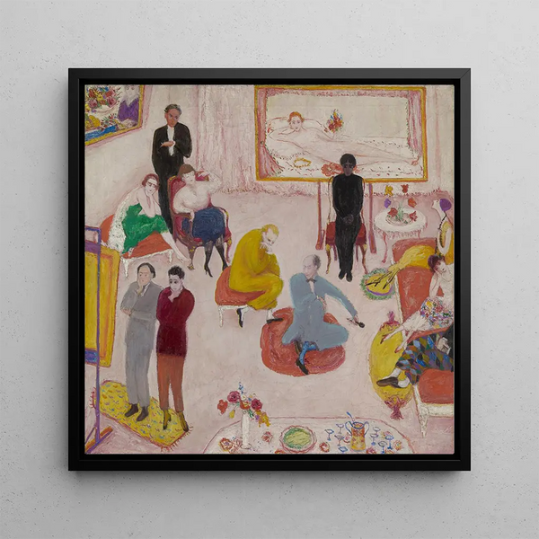 Cuadro Noche en el estudio - Florine Stettheimer | Impresión artística