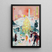 Navidad - Florine Stettheimer — cuadro enmarcado en la pared