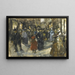 Figuras en el paso La Haya - Floris Arntzenius — cuadro enmarcado en la pared
