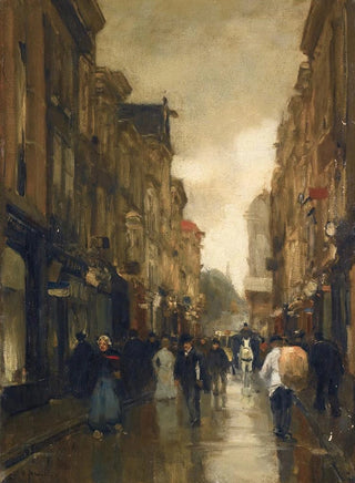 Floris Arntzenius - Figures In The Spuistraat The Hague.webp