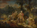 Jacob y su familia en camino a Egipto - Escuela de François Boucher — vista de la obra