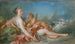 Venus y Cupido - Escuela de François Boucher — vista de la obra