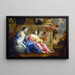 Les Muses Uranie et Calliope - School of Simon Vouet — framed artwork on a wall