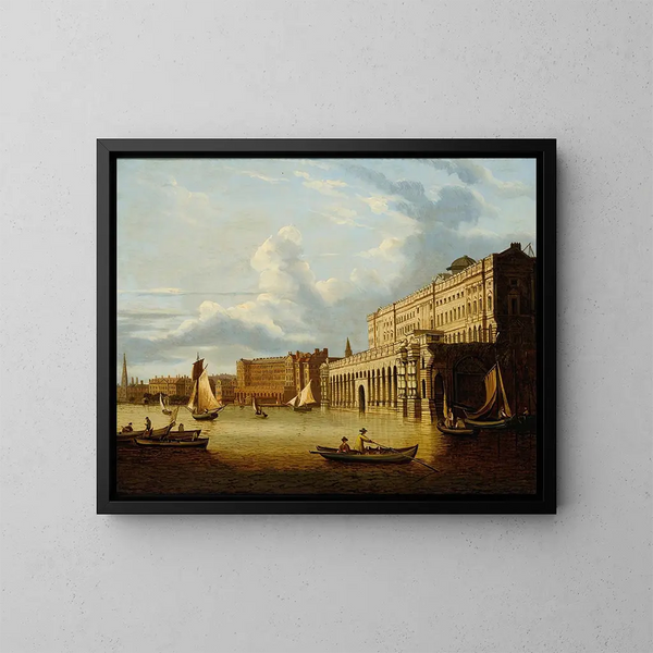 Maison de Somerset - Ecole de Sir John Dean Paul — framed artwork on a wall
