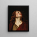 San Juan Evangelista - Escuela de Antoine van Dyck — cuadro enmarcado en la pared