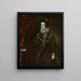 Isabelle de Bourbon, wife of Philip IV of Spain - School of Diego Velázquez — framed artwork on a wall