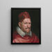 Pope Innocent X - School of Diego Velázquez — framed artwork on a wall