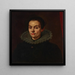 Portrait of a Woman - Follower of Diego Velázquez — framed artwork on a wall