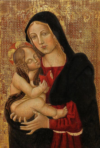 Follower of Filippo Lippi - The Madonna teaching the Child to read.webp