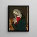 La Virgen de la Natividad - Escuela de Filippo Lippi — cuadro enmarcado en la pared