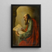 Saint Paul - Escuela de Guercino — cuadro enmarcado en la pared