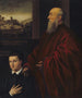 Andrea Renier and his son Daniele - School of Jacopo Tintoretto — artwork view