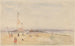 Pourville-sur-Mer - Escuela de James McNeill Whistler — vista de la obra