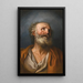 a Saint in Ecstasy - School of Jean-François de Troy — framed artwork on a wall